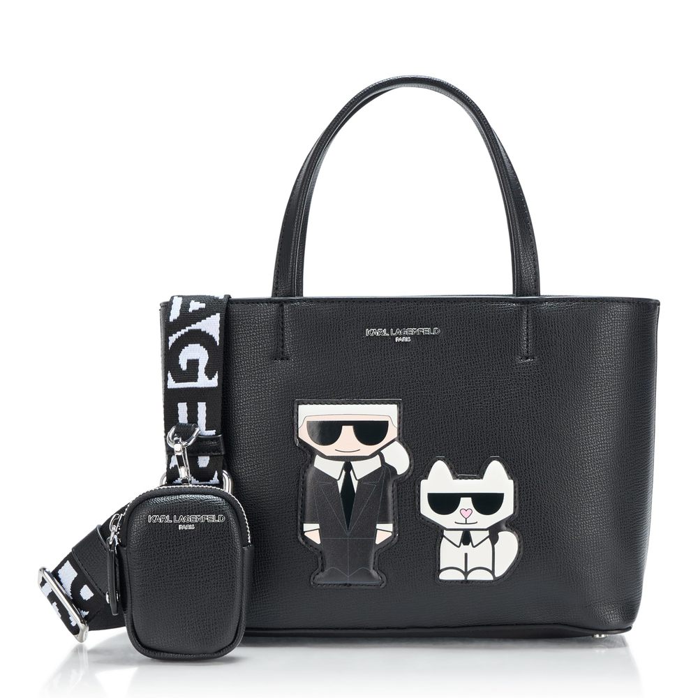 Paris Maybelle Tote Bag, Black Combo Legacy UwU